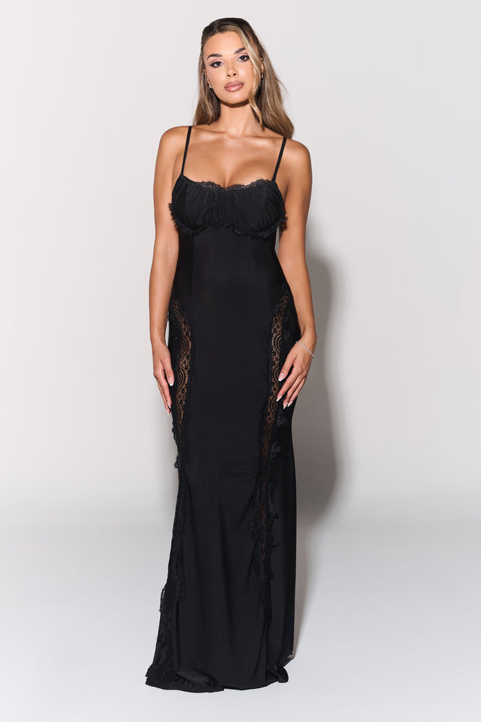 Lace maxi dress
